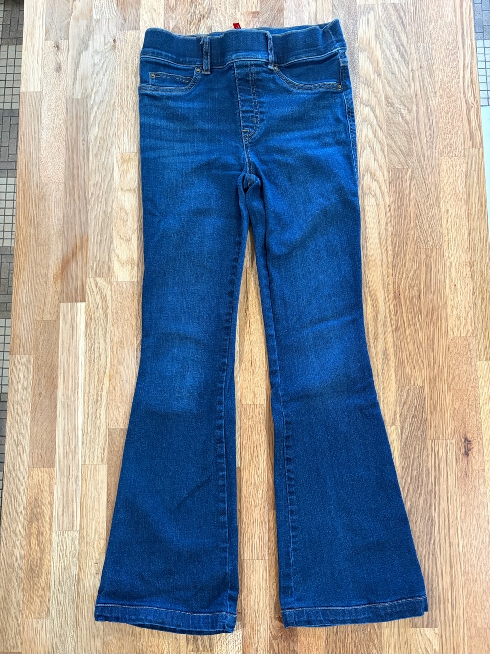 SPANX Dark Blue Flare Jeans